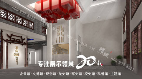 藍冠網址展館設計中幾種常見的展館展示方式